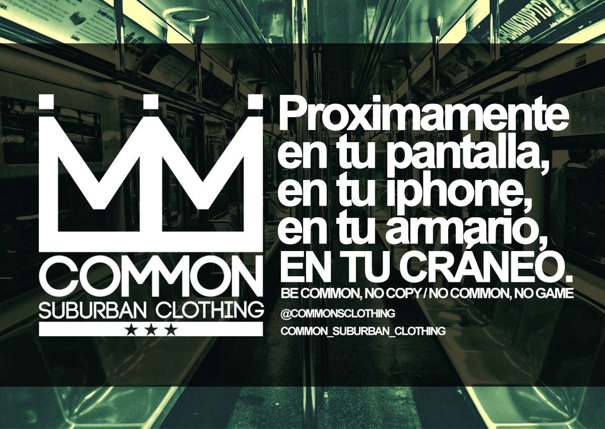COMMONSCLOTHING's tweet photo. SEPTIEMBRE VIENE MÁS CARGAO QUE EL CAMELLO DE TU BARRIO
http://t.co/rHqbPkN0hC http://t.co/84IP4l3srf