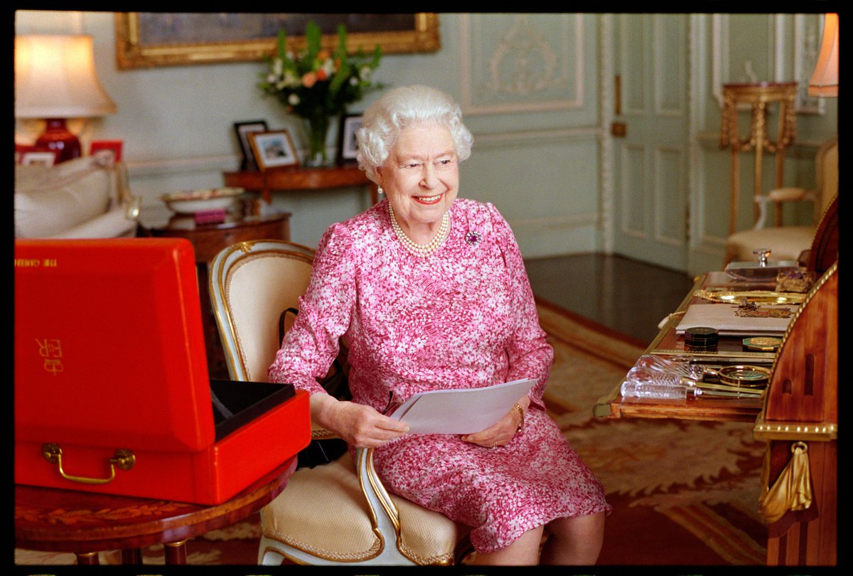 This Mary McCartney photograph has been released to mark The Queen becoming the longest reigning British Monarch