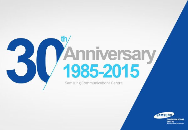 TheSamsungCC's tweet photo. Samsung Communications Centre marked its 30th Anniversary! http://t.co/KL32AsNfzi #SamsungCC #30th http://t.co/1SSEGSL4ws