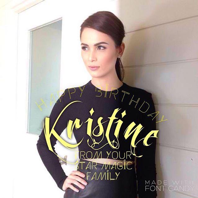 HAPPY BIRTHDAY IDOL GANDA KRISTINE HERMOSA.god bless and stay pretty 