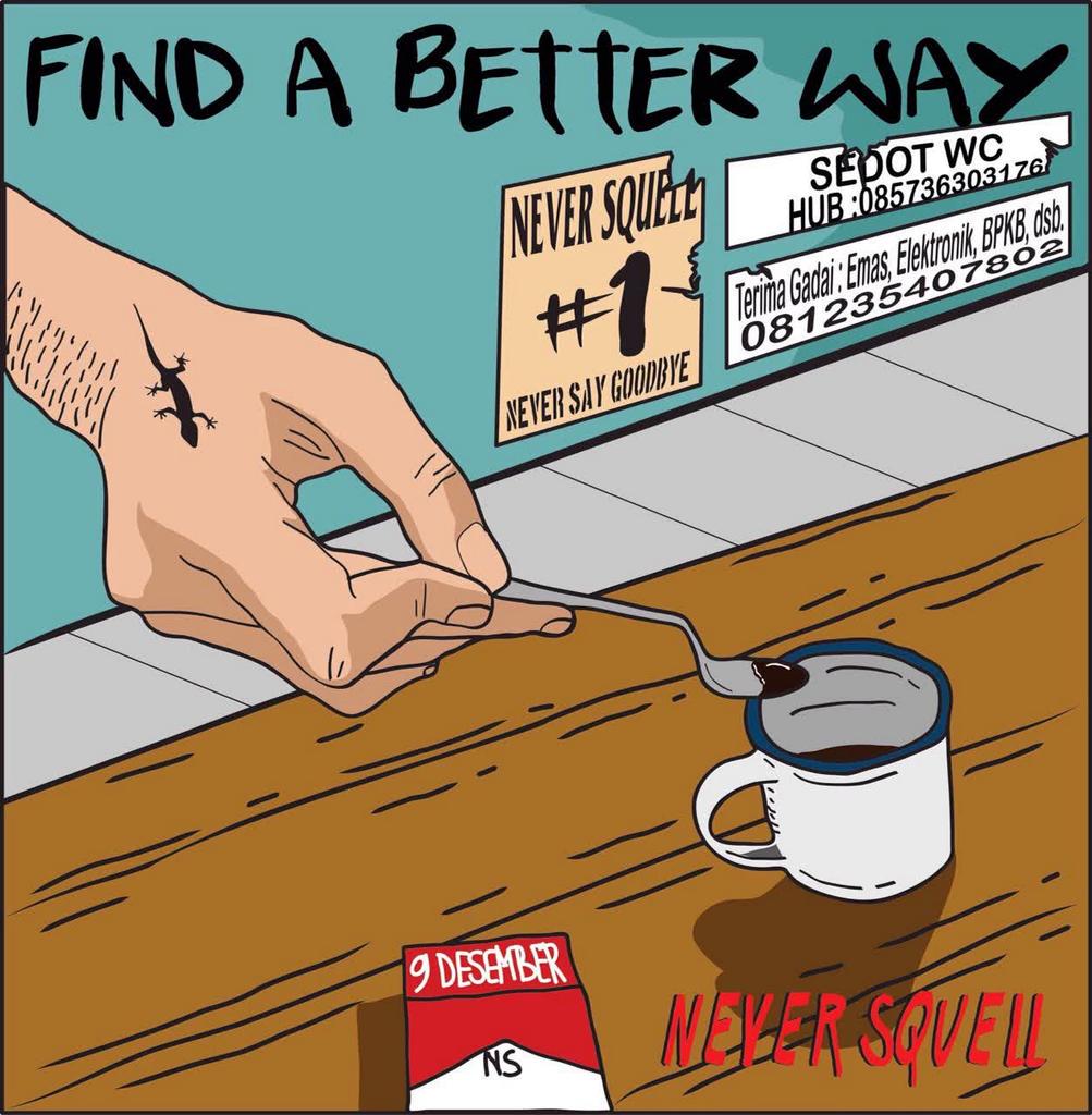 Mungkin 2 minggu lagi, album pertama kami selesai :)