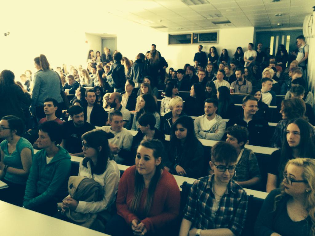 LiamDoona's tweet photo. Great to meet our new design and visual arts students #iadtnow http://t.co/L7n8UXVmS1