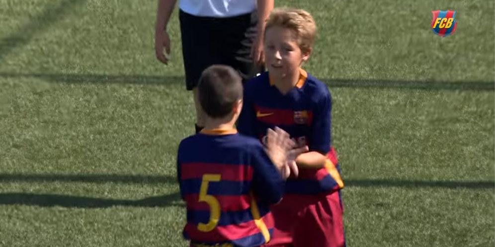 Bolanet's tweet photo. [Video] http://t.co/nvMBOQI2aV - Gol Istimewa Sergi Oriol, Calon Bintang Dari La Masia http://t.co/6W1zpqJoI0