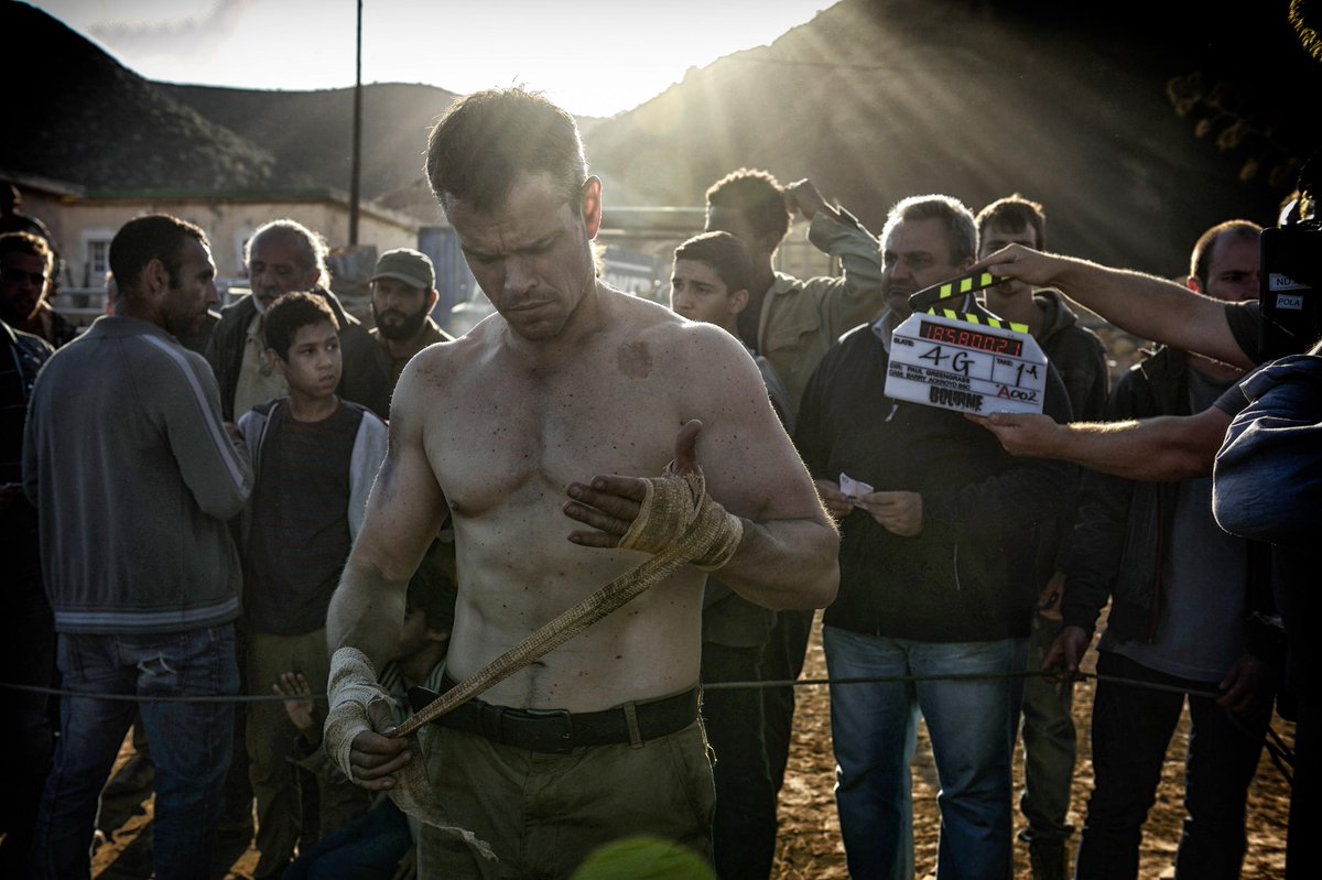 JASON BOURNE is back! First look at the next Bourne movie starring Matt Damon. Get ready for it in 2016. #Bourne2016