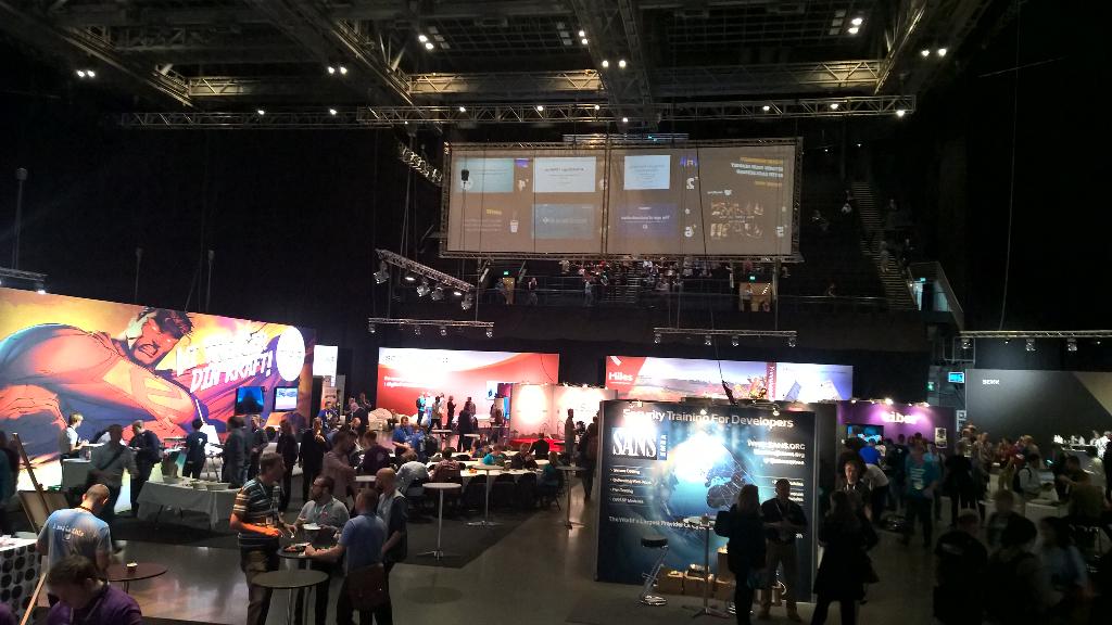 The overflow is overflowing at #javazone 2015!