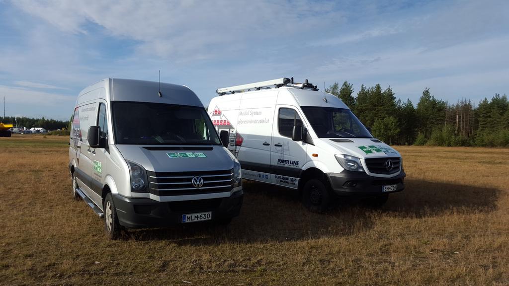 ModulSystem_FI's tweet image. Kalusto valmiina Hyvinkäällä. Tervetuloa Maxpoon! #modulsystem #maxpo