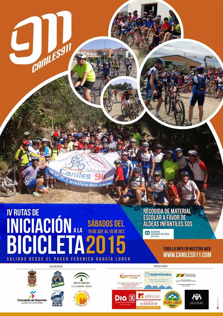 IV rutas de iniciación en colaboración con aldeas infantiles sos todos los sábados a partir del 19 sept. Hasta 10 oct