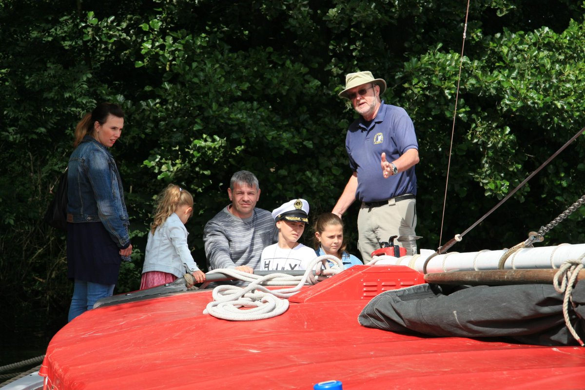 Sharing enthusiasm and knowledge;  Heritage day tomorrow -come and see the Albion for yourself Horsefen Road, Ludham