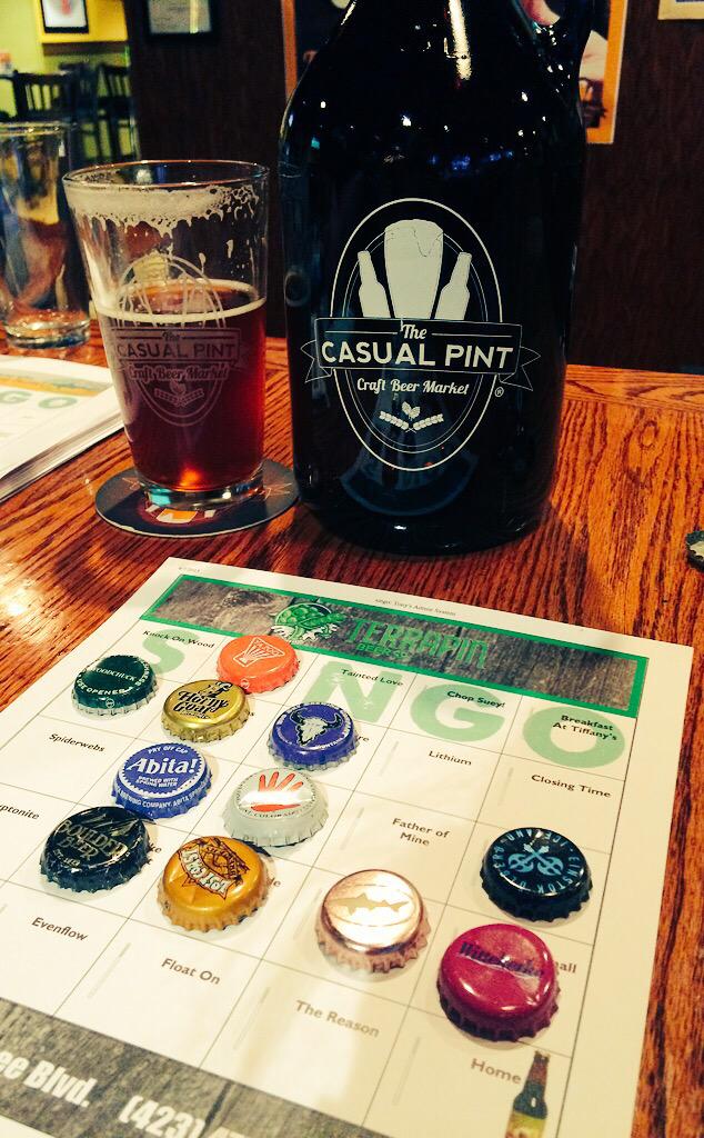 tcpchatt's tweet photo. SONGO 8pm tonight! Come jam out to some awesome playlists & win #FREEcraftbeer! #wherebeerloversmeet #CraftNooga http://t.co/Z2dSY2LVOw