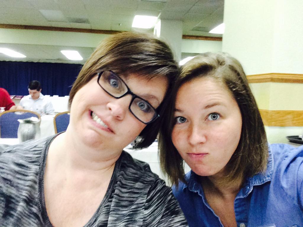 smg1222's tweet photo. Michele Chicago and Leigh Roberts here! #accspra15 http://t.co/0BN0TXdHMO