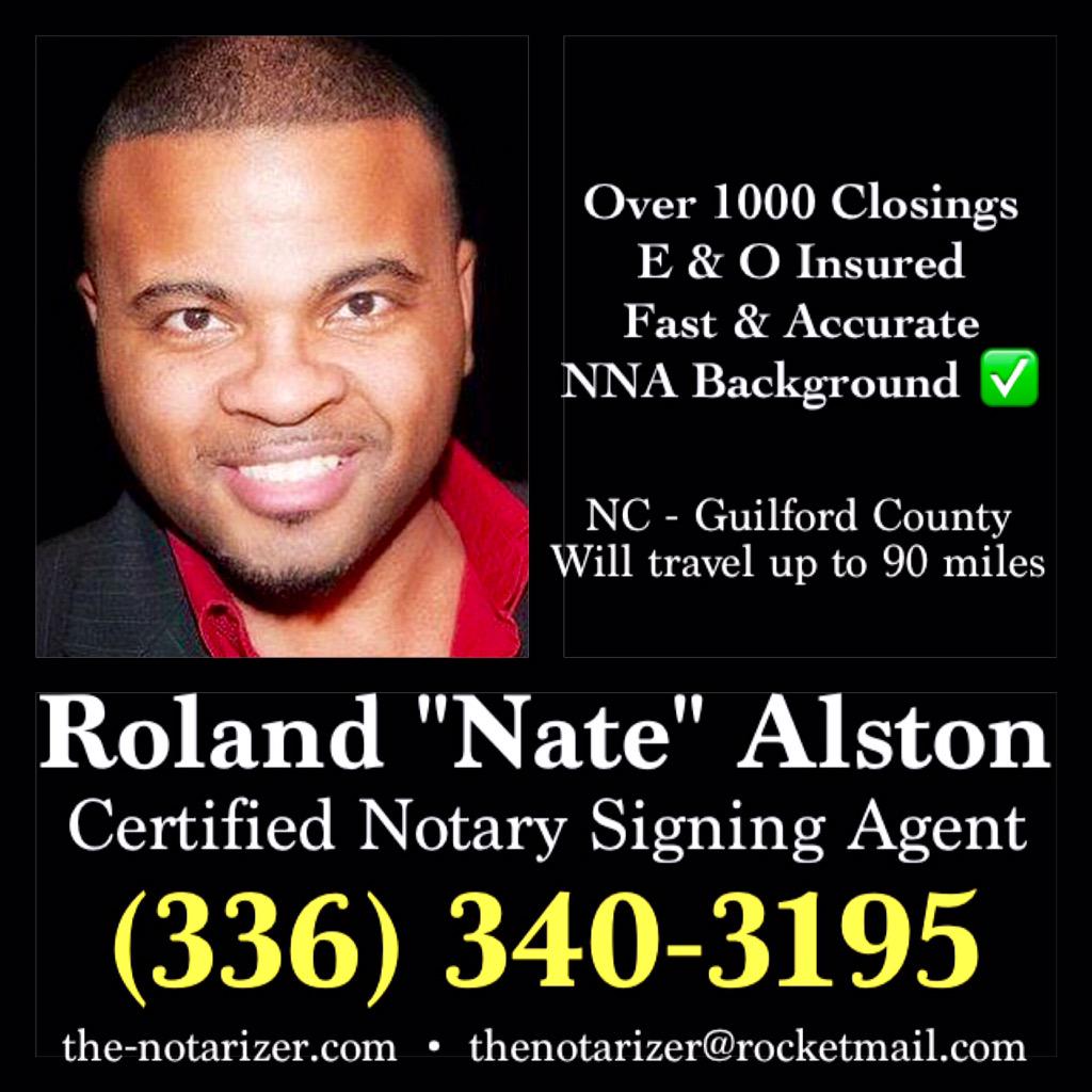 7 Day Mobile Notary - NC tweet media