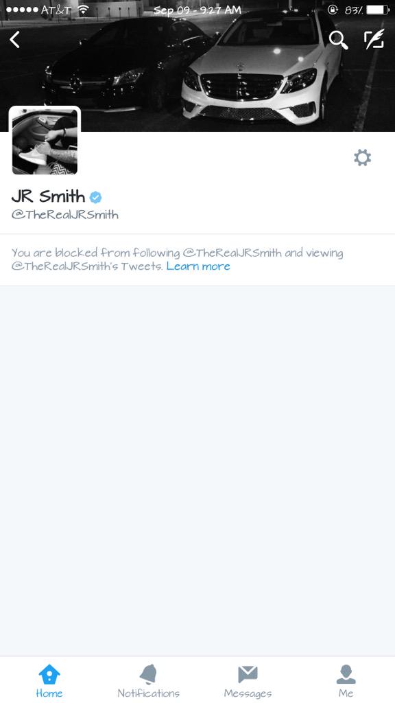 Happy birthday to JR smith wished he could see this 
