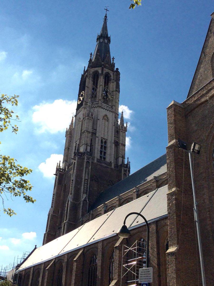 Vandaag oplevering #restauratie toren Nwe Kerk @Delft #restauratiekwaliteit door <a href="/denhoedaannemer/">den Hoed Aannemers</a> en <a href="/hoogevest/">van hoogevest</a>