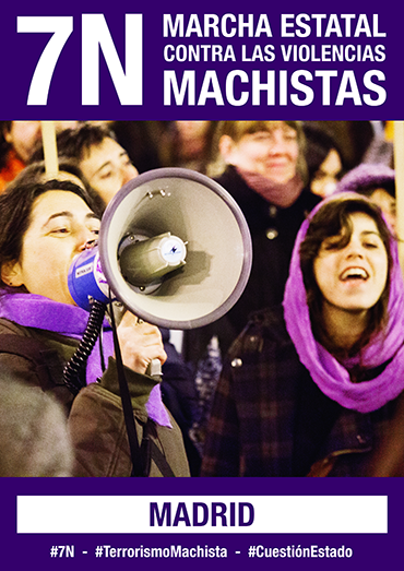 El #7N nosotras y + colectivos feministas marcharemos contra la #violenciamachista. ¿Q vas a hacer tú?