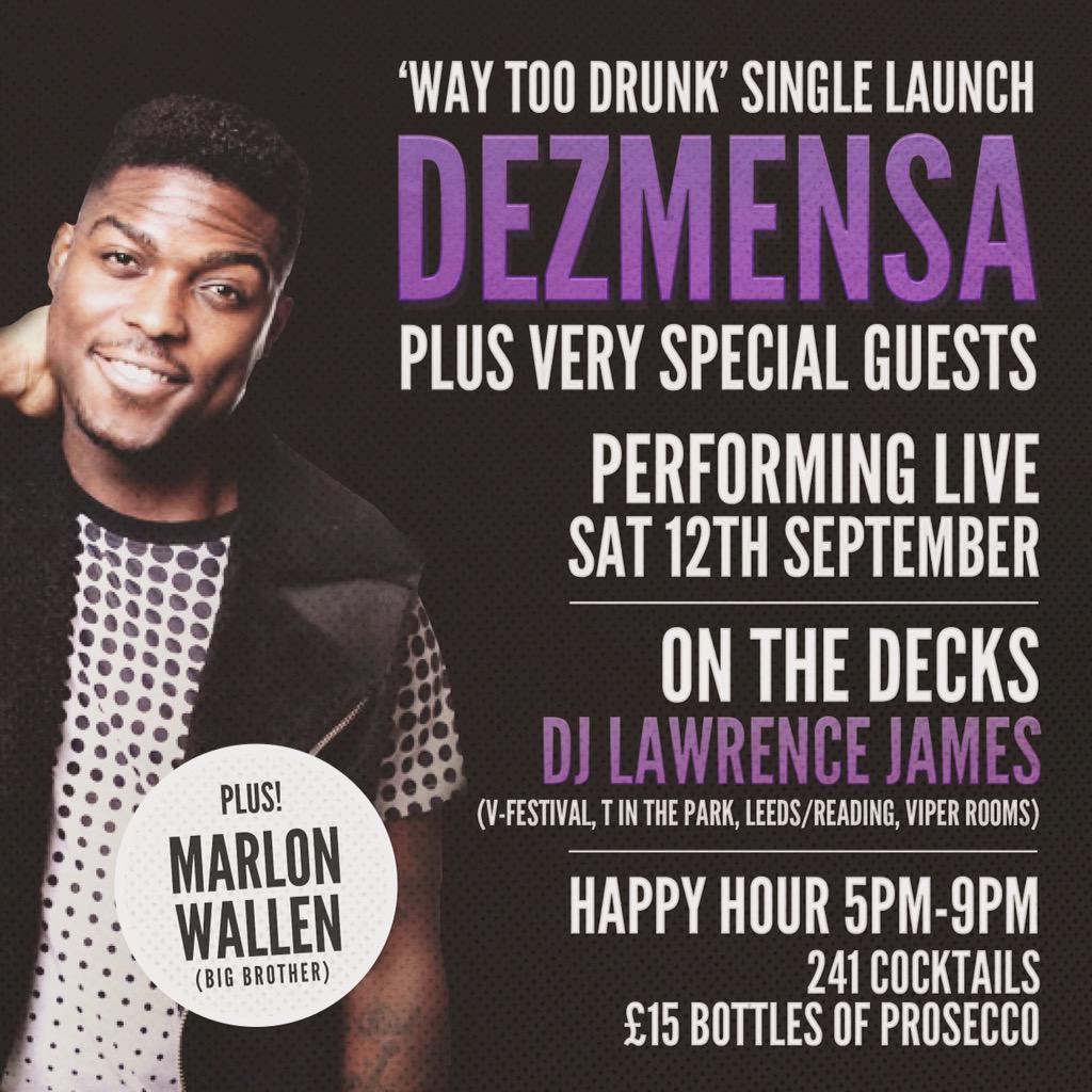 Nearly halfway there & nearly this boy's birthday. Best get the @Patron in. @DezMensa @DJLawrenceJames @MarlonWallen