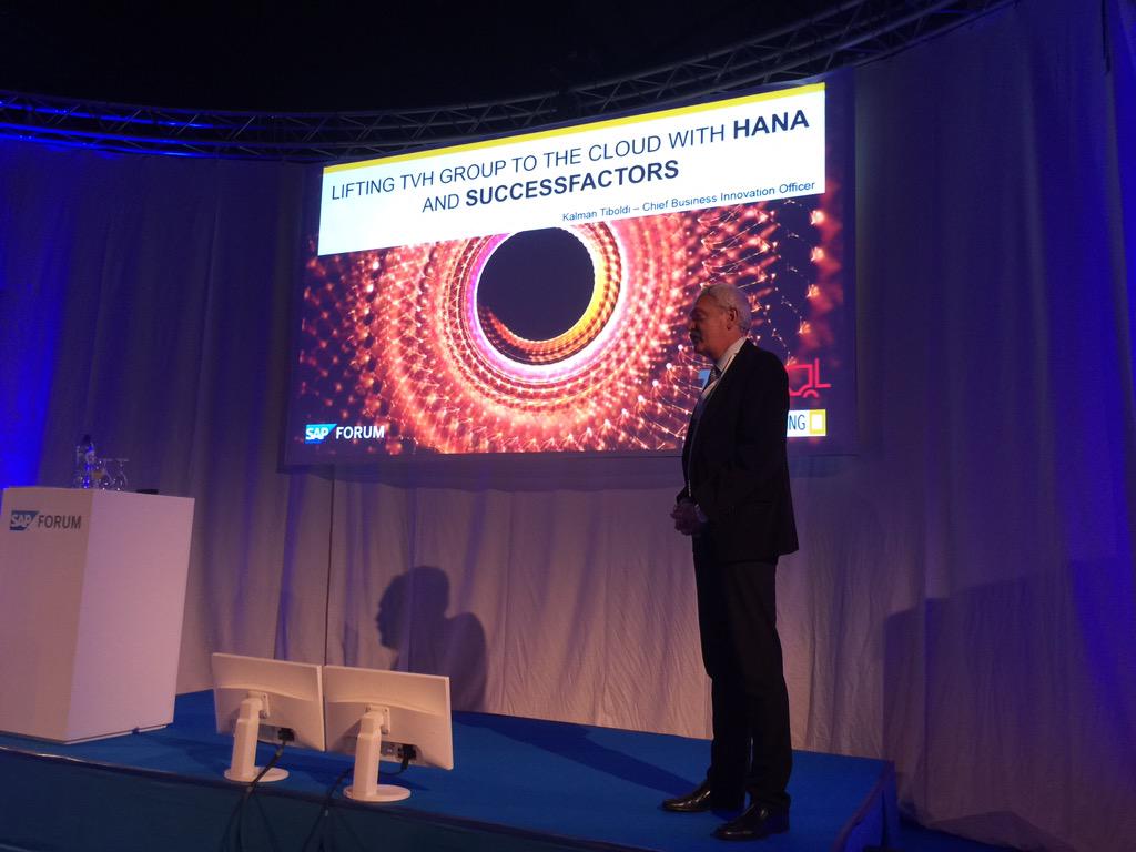 mgillet's tweet photo. Learning what is 'VUCA' from @TVHgroup Customer Testimony #sapforum #TVH #successfactors http://t.co/wLzKzkqsM0