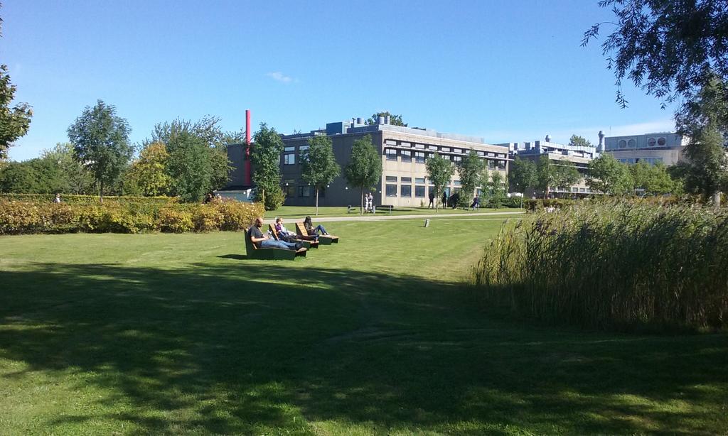 Studying in the campus #Denmark #RoskildeUniversity