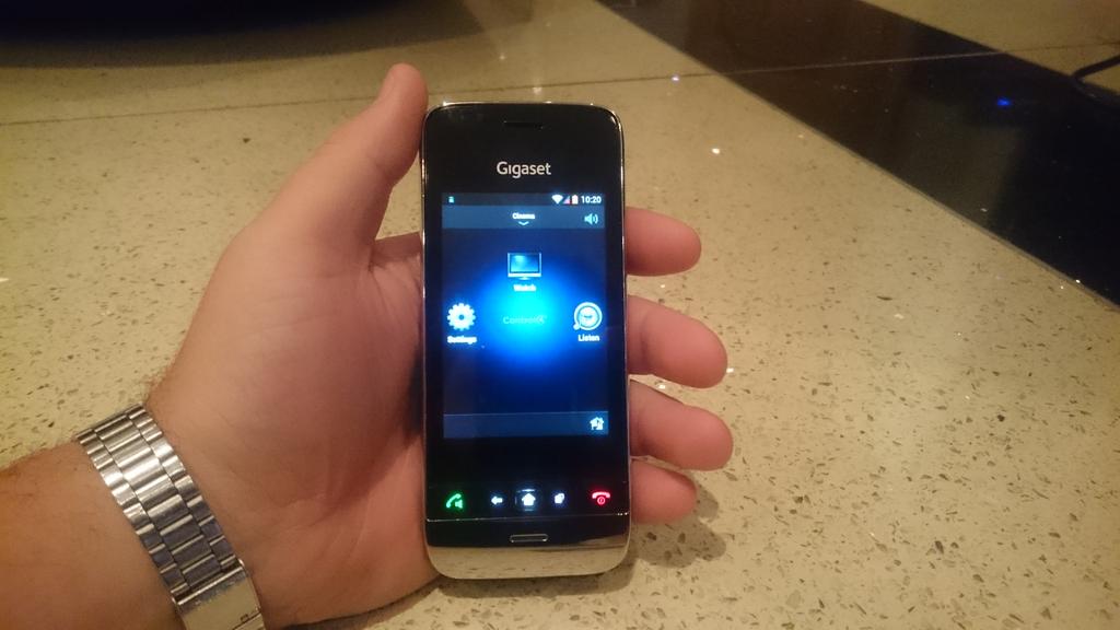 bluekingdan's tweet photo. @Control4_EMEA app on a siemens gigaset phone 
#liveinstall
@wildaudiovisual http://t.co/X4SOAH0w2i