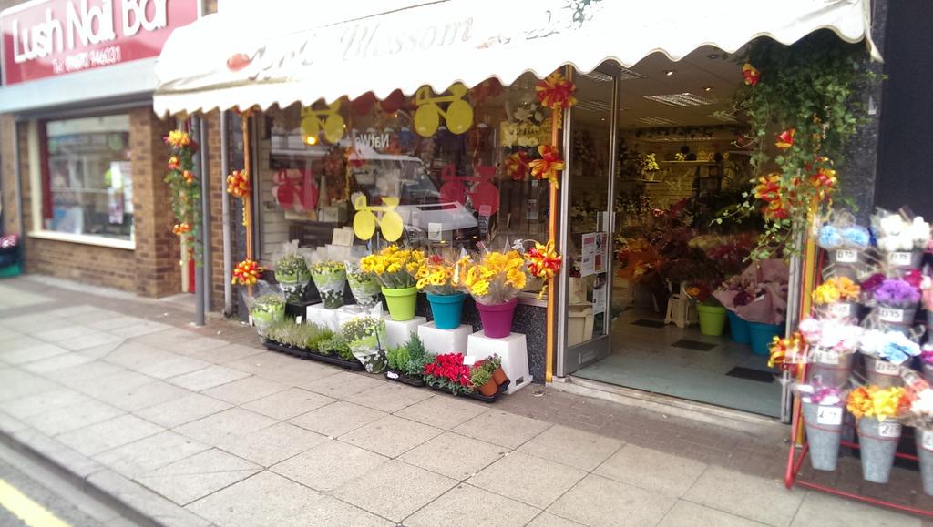 Fantastic effort & welcome from the businesses of Blyth for @TourofBritain | credit to Apple Blossom Blyth #NlandTOB