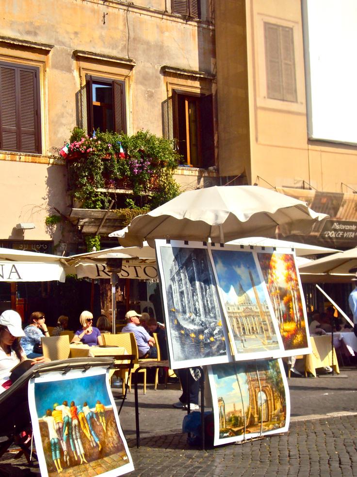 Piazza Navona #rome #italy #picoftheday