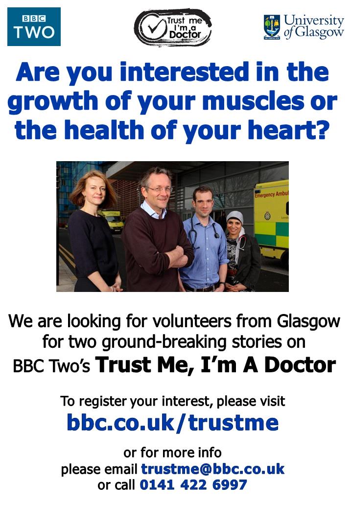 BBCScienceClub's tweet photo. Do protein supplements actually help muscle growth? The BBC needs volunteers to test this! http://t.co/Uwg4jebjaz http://t.co/pg7eVBlo6c