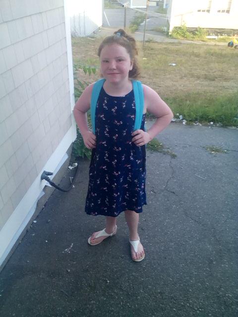 luvMeganforever's tweet image. #FIRSTDAYOF5THGRADE