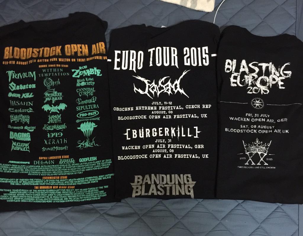 \m/ RT <a href="/danmulyana/">Dan's</a>: Hanjakal kurang hiji, ts wacken, <a href="/burgerkill/">Burgerkill Official</a>  <a href="/Jasad_bdm/">JASAD OFFICIAL</a>  🙏👊