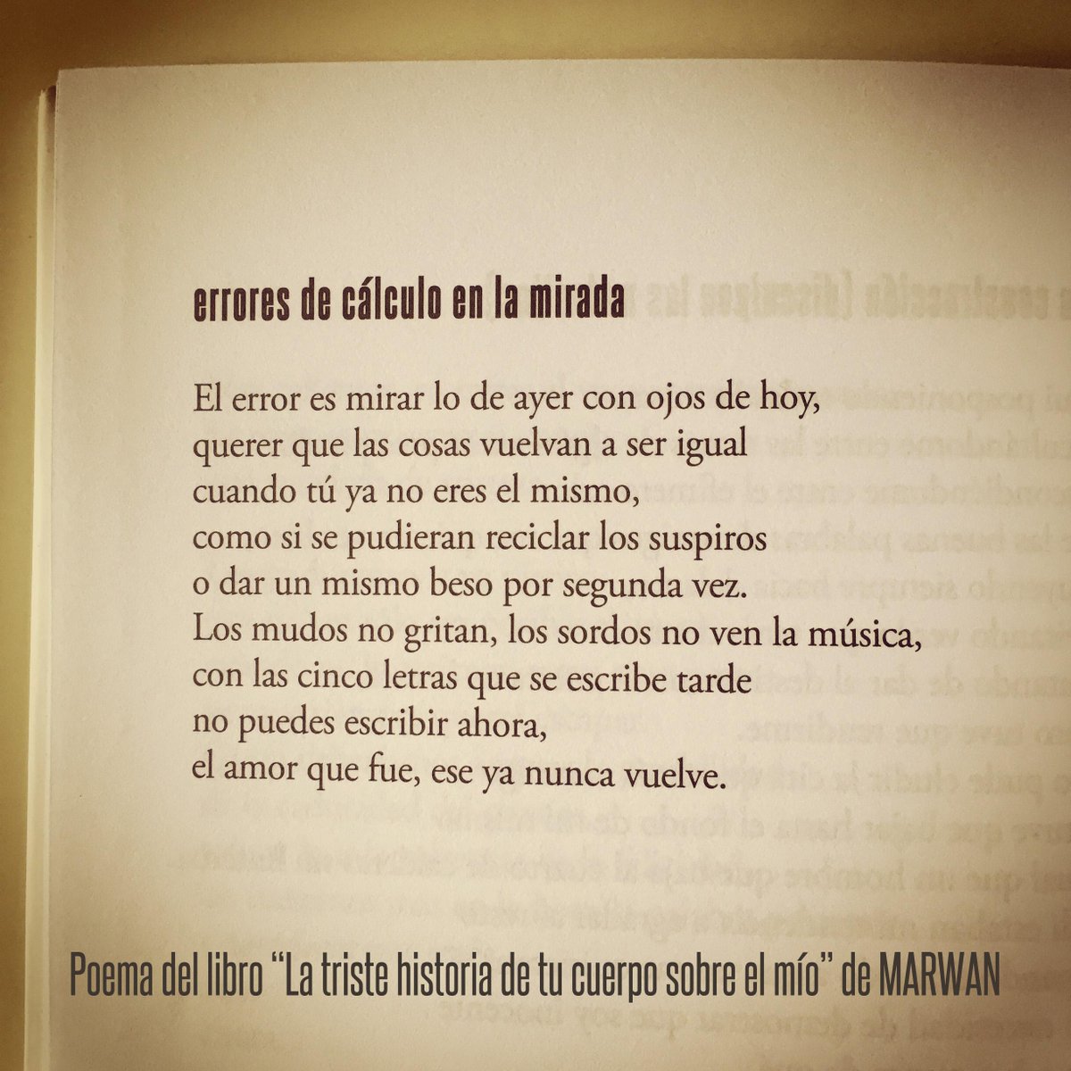 Marwanmusica's tweet photo. Errores de cálculo en la mirada... http://t.co/4iUciLf7QX