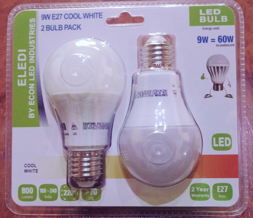 EconLEDSA's tweet image. Introducing LED bulbs in 5Watt, 7Watt and 9Watt. E27 and B22. Contact us today for information and prices 0119795124