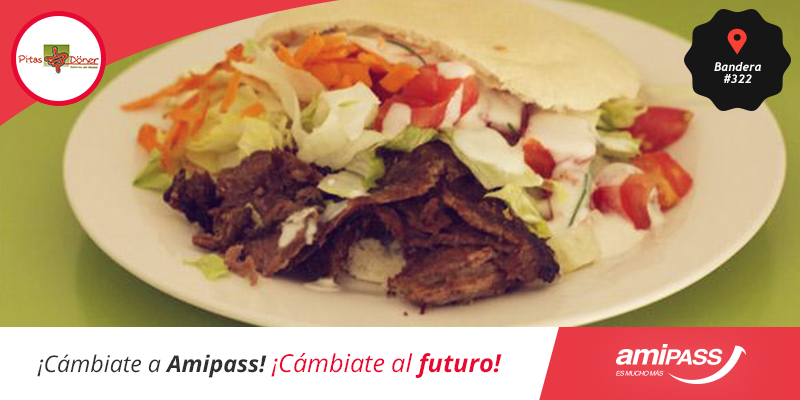 AmipassChile's tweet photo. Prueba algo nuevo, en Pitas y Doner los sabores del mundo te esperan, aprovéchalos con tu Amipass http://t.co/9nYGL2kHyp