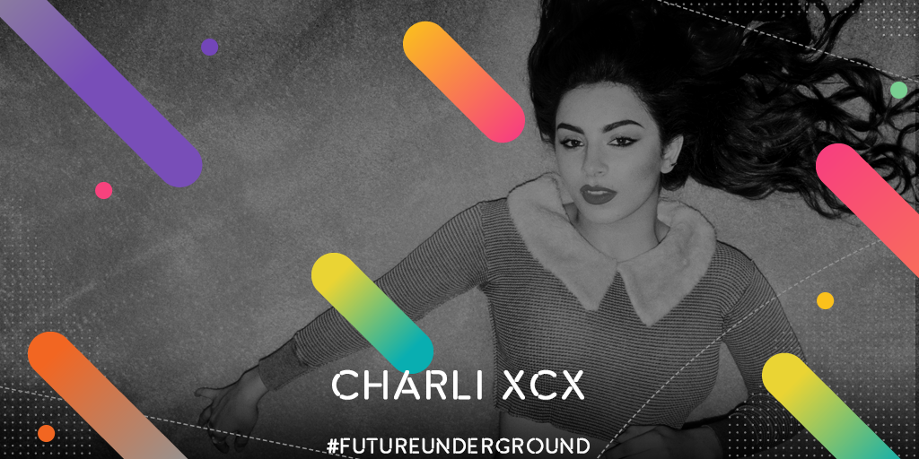 RedBullUK's tweet photo. For Night Two of #FutureUnderground - we're delighted @Charli_XCX will be holding things down http://t.co/fqjMkaGM2i http://t.co/W2fgDOKyWR