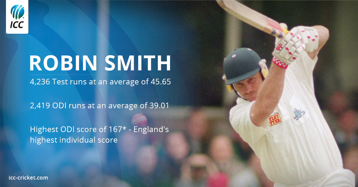 Happy Birthday to majestic stroke maker of the 1990s, Robin Smith! 