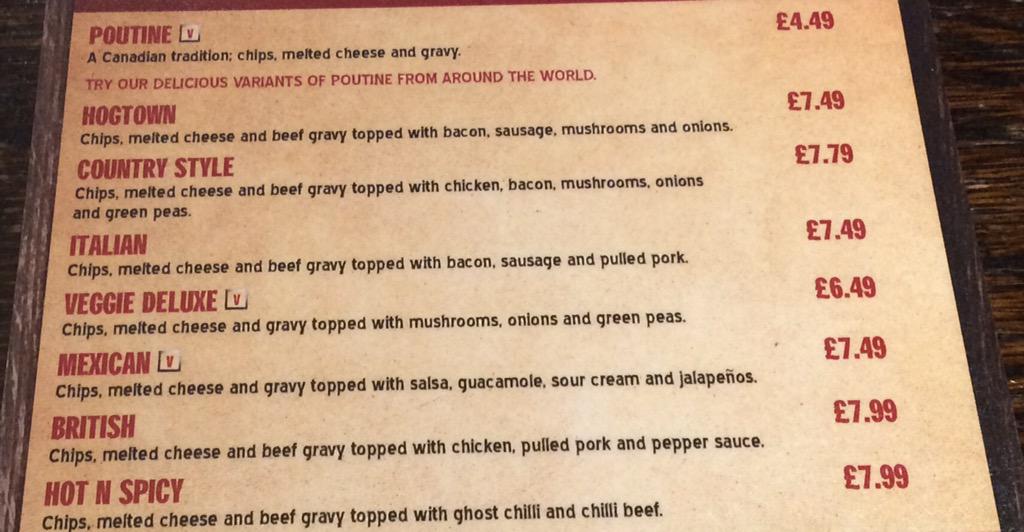 TheMapleLeafUK's tweet image. Now serving #cheesecurds @TheMapleLeafUK come and try our new Poutine menu. #poutine #CoventGarden