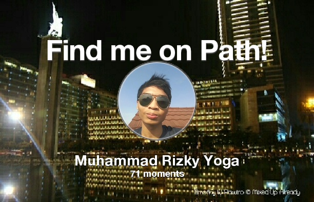_mryoga's tweet photo. I've shared 71 memories with my friends on #Path - see them now at http://t.co/8KQ66wBfSb! #thepersonalnetwork http://t.co/Gz931sZd7C