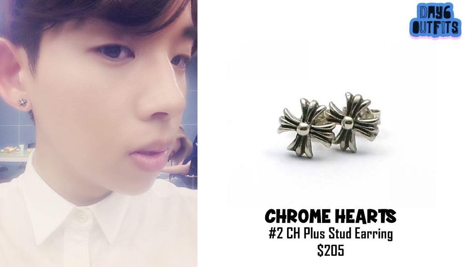 CHROME HEARTS - CH plus earring- CHROME HEARTS - CH plus earring-