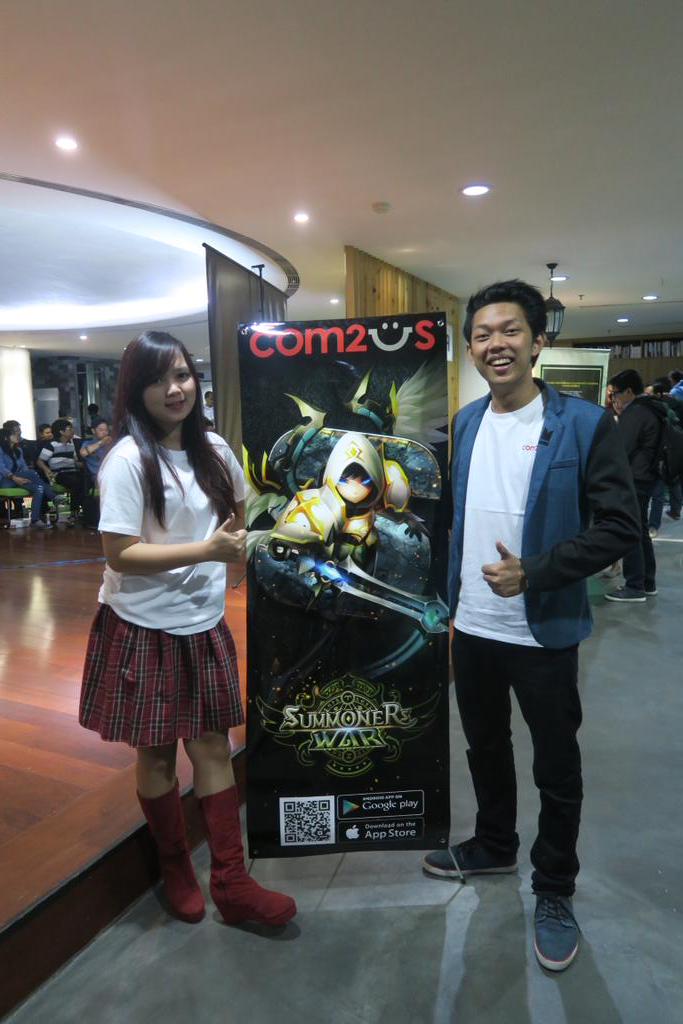 Meriah sekali acara Gathering Summoners War! #SummonersWarID W/ <a href="/Nixia/">Nixia</a> Download Game keren ini di HandPhone kalian 😄