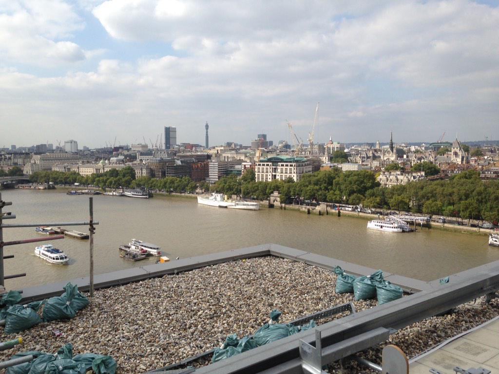 Nice view at work this morning ! #roofing