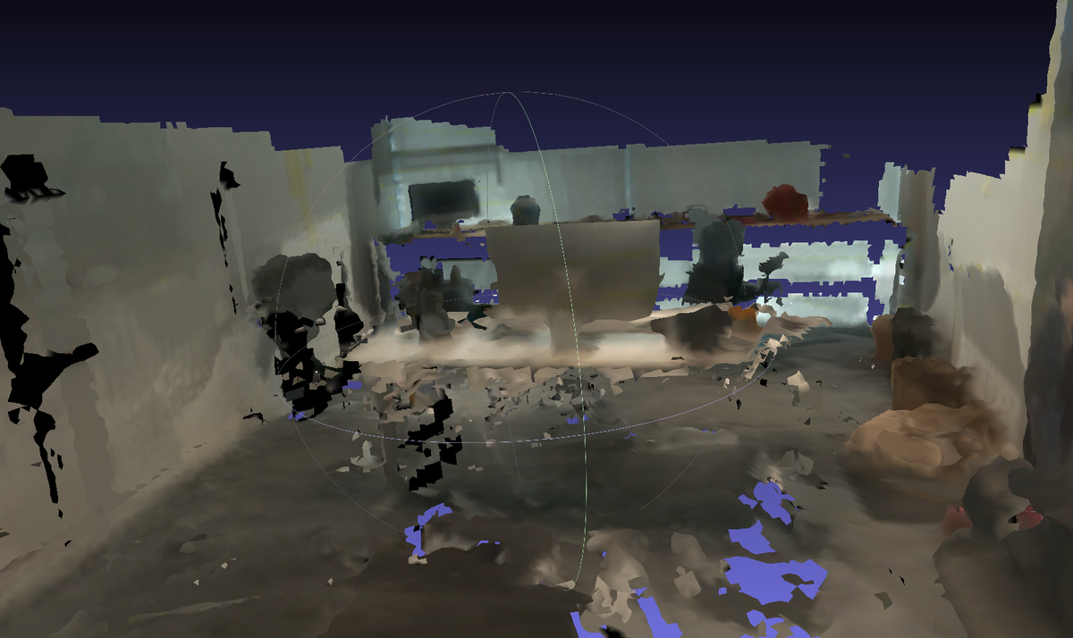 jvthing's tweet image. Experimenting with depth perception and real time mapping today… #projectango