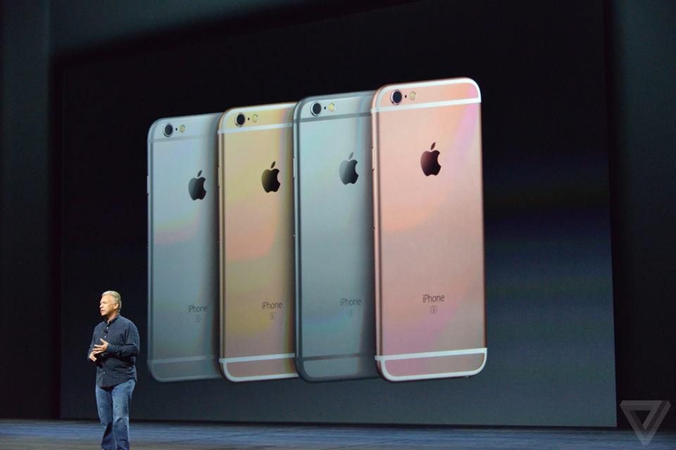 Entirely new aluminum, custom Apple alloy. Silver, gold, space gray, rose gold.  #AppleEvent Live on SanguTv