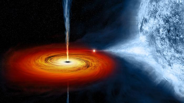 Universo: Due buchi neri verso la collisione