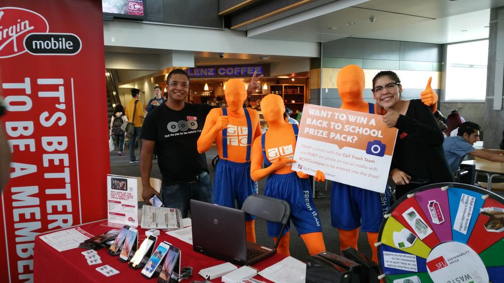 laxsphere's tweet photo. @rmtrevororourke @SY_Roadtrip having fun at #Sfu member benefit http://t.co/7p6GUOmT2b