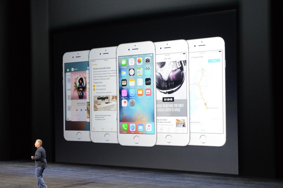 A new app is included that makes it easy to move from Android. "It's the neighborly thing to do," Schiller said.
