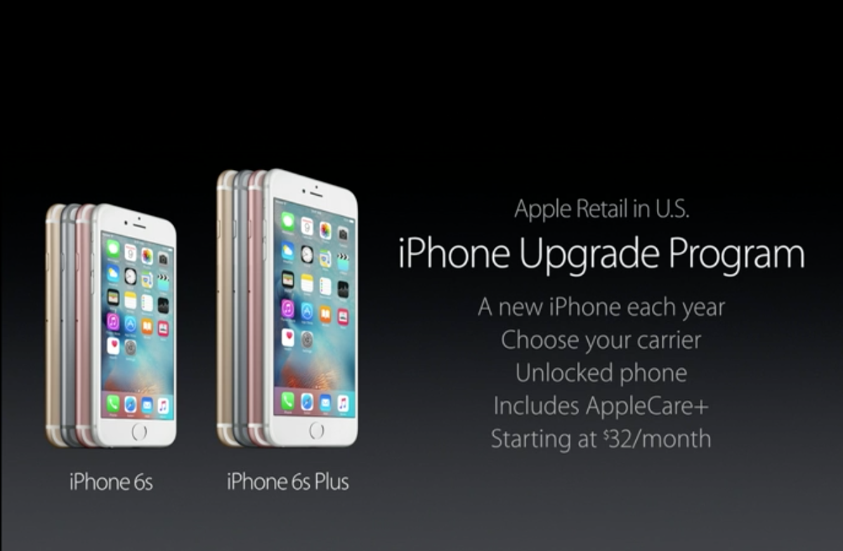 appleinsider's tweet photo. Apple introduces $30/month iPhone Upgrade Program for those who want a new iPhone every year http://t.co/vq4UgyunMq http://t.co/BGetcOSe8d