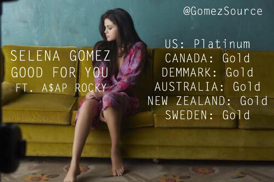 Charts/Ventas » "Good For You" [#1GRE, #5USA, #7CR, #8SLO, #9CAN/ESP/NOR, #10AUS, #11FIN/DEN, #14FRA/NZ] - Página 7 COeAJfRUsAAMrhw