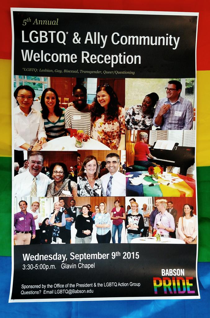 Kendrioski's tweet photo. TODAY 3:30-5PM (remarks from President Healey at 4pm) #showyoursupport EVERYONE WELCOME! #babsonpride #LoveBabson http://t.co/0tWR1iSh98