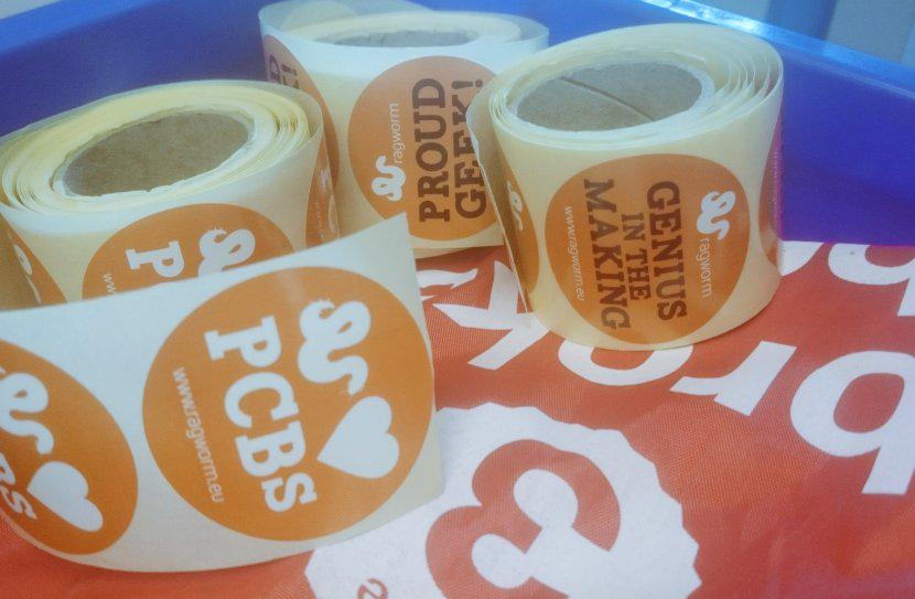 Ragworm's tweet image. More upcoming #events & #Hackspaces on our #Hackspacetour. What would everyone like to see on our new stickers? #pcbs