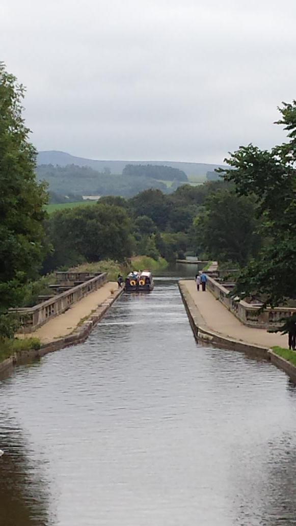 Lune aqueduct on our route 35 miles down