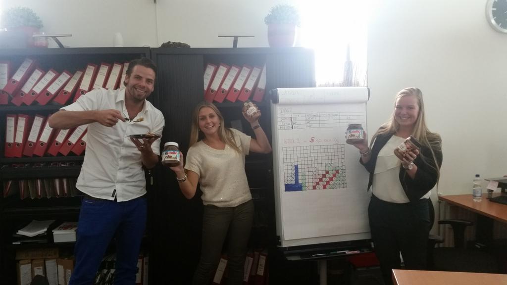 #vijf op een rij #winnaar #stap.nu #nieuw team #trots #pindakaas #nutella