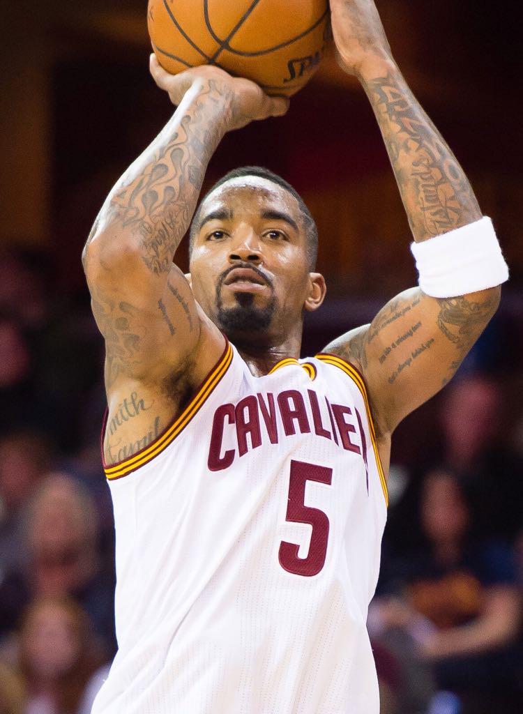 Happy birthday to the man who single handily carried the cavs back to the finals.. AR... JR Smith 
