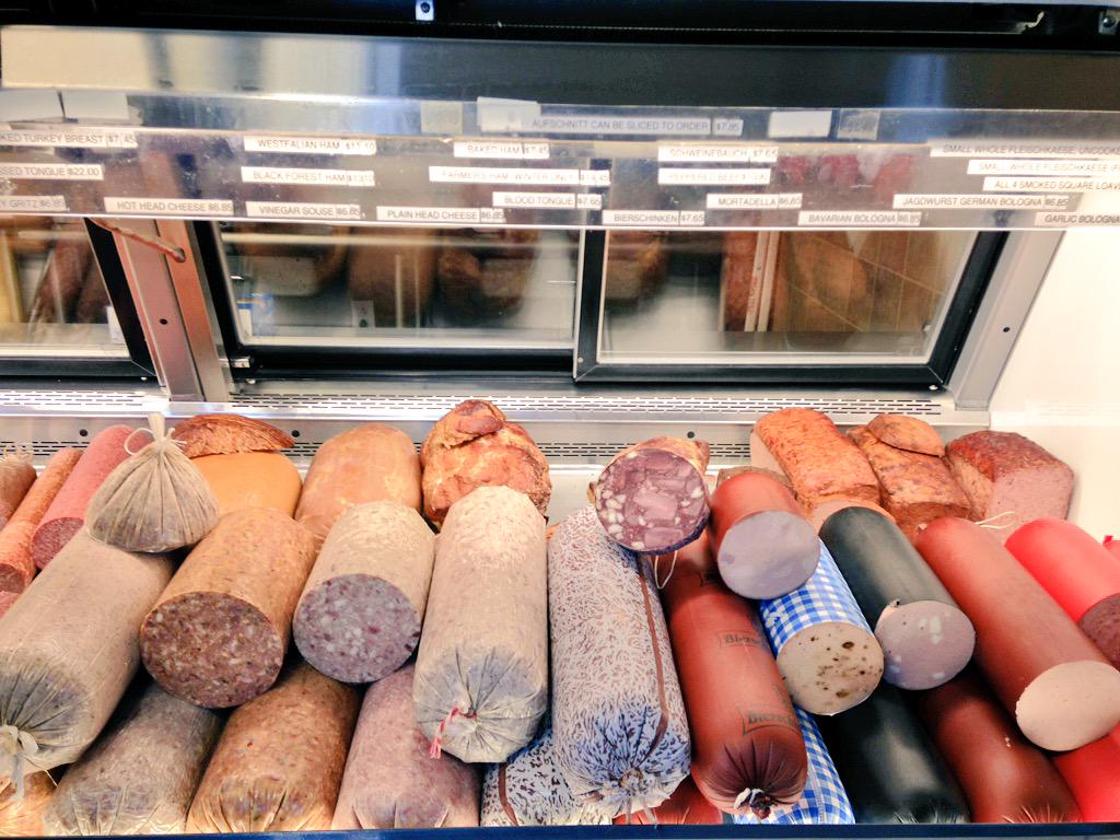 Oktoberfest is days away in Munich! Check out the German "lunch meat" case at Klaus' Sausages. <a href="/WTHRcom/">WTHR.com</a> AM recording.